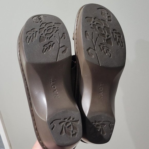 Naot Mulberry Slide Sandals Brown Womens Size EU 41 US 10 - Picture 4 of 4